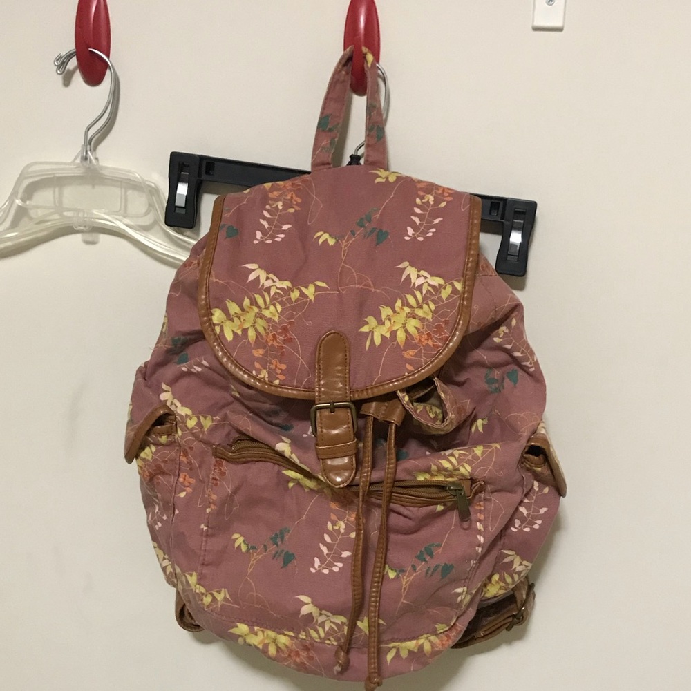 Floral backpack